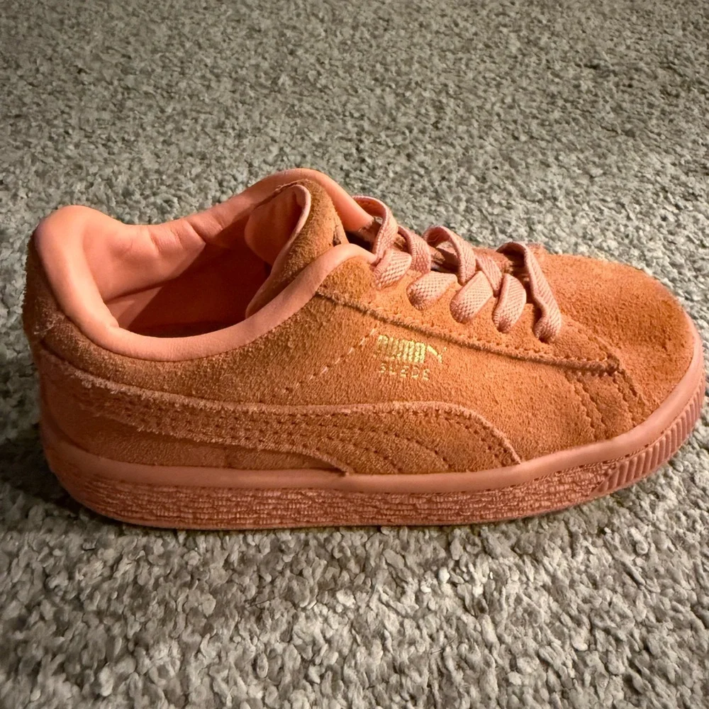 Puma Kids Sneakers - Coral Suede - Picture 2 of 13